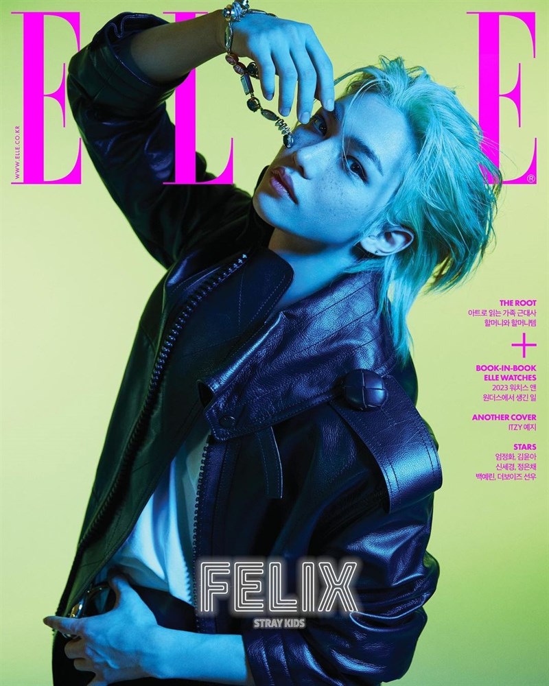 Candy shop • k-pop albums - Felix - ELLE [05.2023]