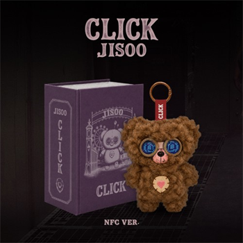[Под заказ] JISOO - Single Album [CLICK] CLICK BABY BEAR NFC VER. 3876