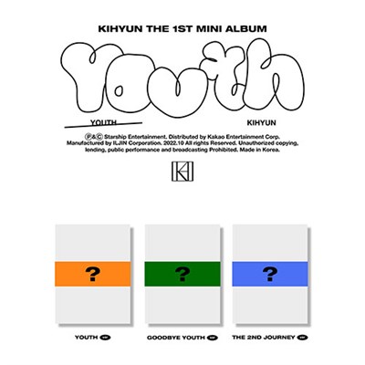 KIHYUN - YOUTH (Плакат в сложенном виде) - фото 6003