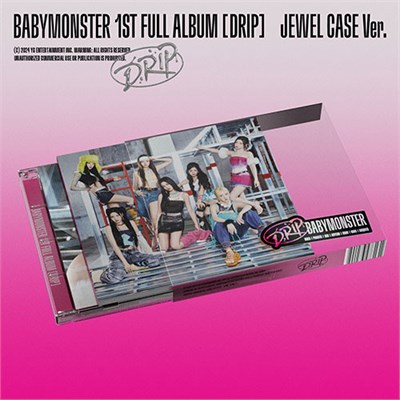 BABYMONSTER - 1st FULL ALBUM [DRIP] (JEWEL CASE Ver.) 3008 - фото 7905