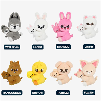 [Предзаказ] Игрушка - SKZOO MAGNET PLUSH SET - celebrATE 3294 - фото 8553