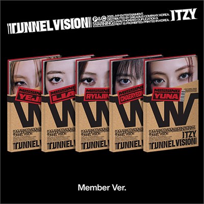 [Под заказ] ITZY - TUNNEL VISION (Member Ver.) 3304