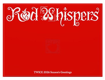 [Предзаказ] TWICE - 2026 SEASON'S GREETINGS [RED WHISPERS] [FANS SHOP] 3315