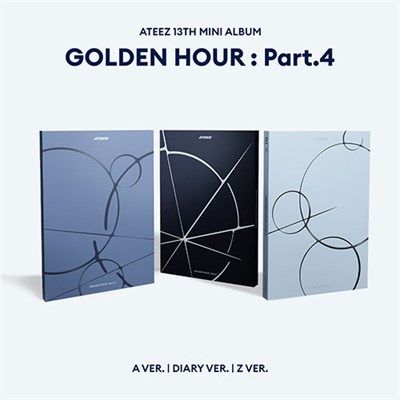 [Предзаказ] ATEEZ - GOLDEN HOUR : Part.4 (Photobook Ver.) [Applemusic] 3399