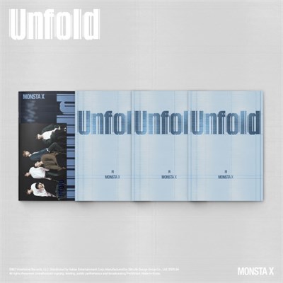 [Предзаказ] MONSTA X English Album - Unfold 3460
