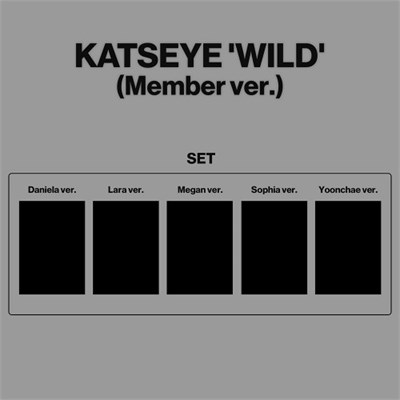 [Предзаказ] KATSEYE - WILD (Member ver.) [WEVERSE SHOP] 3585