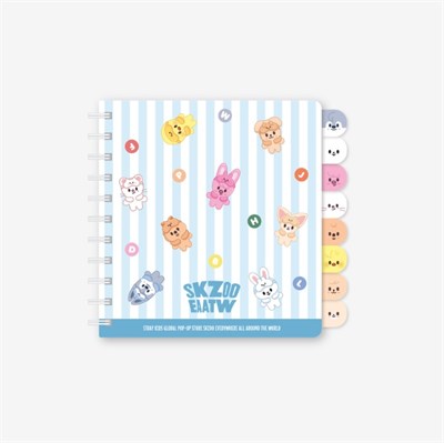 [Предзаказ] Блокнот (SKZOO INDEX NOTE SEOUL Ver. - SKZOO Everywhere All Around The World) 3617