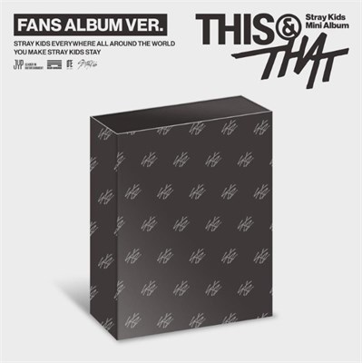 [Предзаказ] Stray Kids - THIS & THAT (FANS ALBUM VER.) 3751