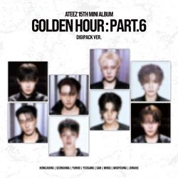 [Предзаказ] ATEEZ - GOLDEN HOUR : Part.6 (DIGIPACK VER.) [APPLEMUSIC] 3957