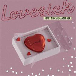 [Предзаказ] CHAERYEONG - Lovesick (HEART TIN-CASE CANDLE Ver.) [MAKESTAR] 3969