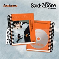 [Предзаказ] JINYOUNG - Said & Done (Archive ver.) [AppleMusic] 3653