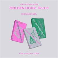 [Предзаказ] ATEEZ - GOLDEN HOUR : Part.5 (POCAALBUM) [MAKESTAR] 3704