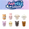 [Предзаказ] ATEEZ x ANITEEZ - Tiny ANITEEZ Plush Doll (ANITEEZ in COLOR) 3652